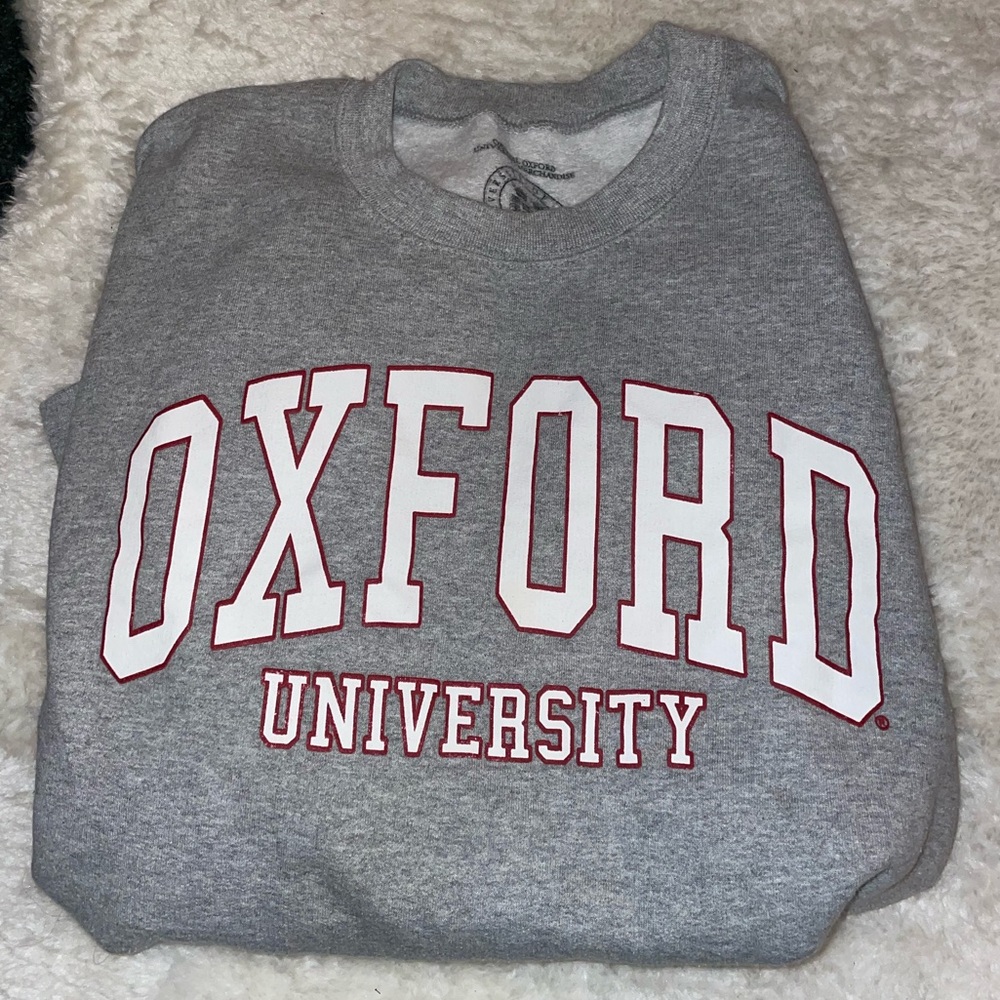 PACSUN OXFORD GREW CREWNECK SWEARSHIRT